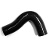 Radiator Hose Upper 1275cc Black Silicone | Classic Mini